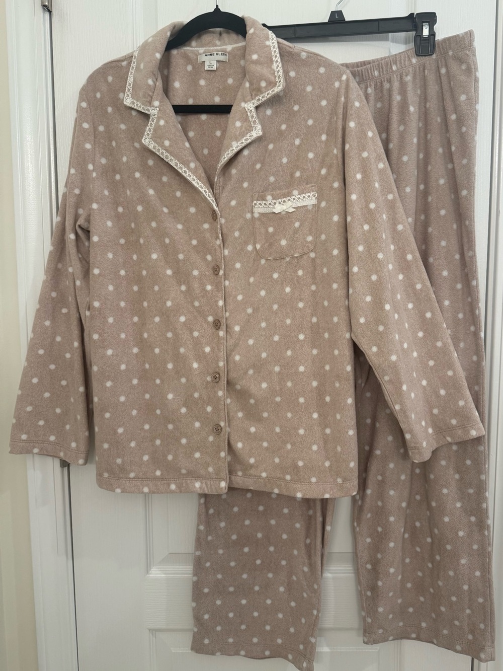 Anne Klein Women’s Fleece Pajama Set